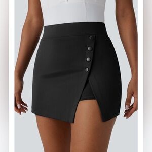 Halara High Waisted 2-in-1 Pocket Quick Dry Mini Golf Skirt NWT Size XS